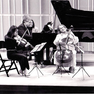 Chee-Yun With Joseph Kalichstein, Dorothy Lawson and Toby Appel at the 10th anniversary concert of the WQXR's The Listening Room
